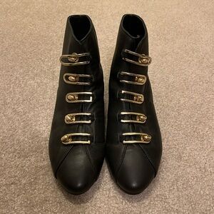 Stella Luna designer boutique handmade leather boots size 6.7 / EU37